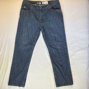 Lapco FR Flame Resistant Jeans 40x32 (38x36 Tag) Modern Workwear Blue Dark Wash
